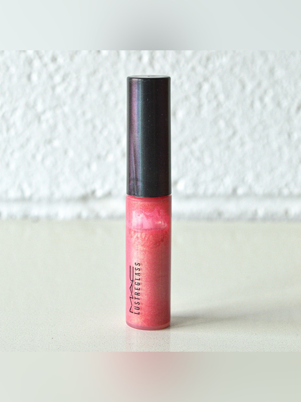 MAC Lipglass Lipgloss *PALATIAL* Vintage RARE Hot Pink with Green Shimmer